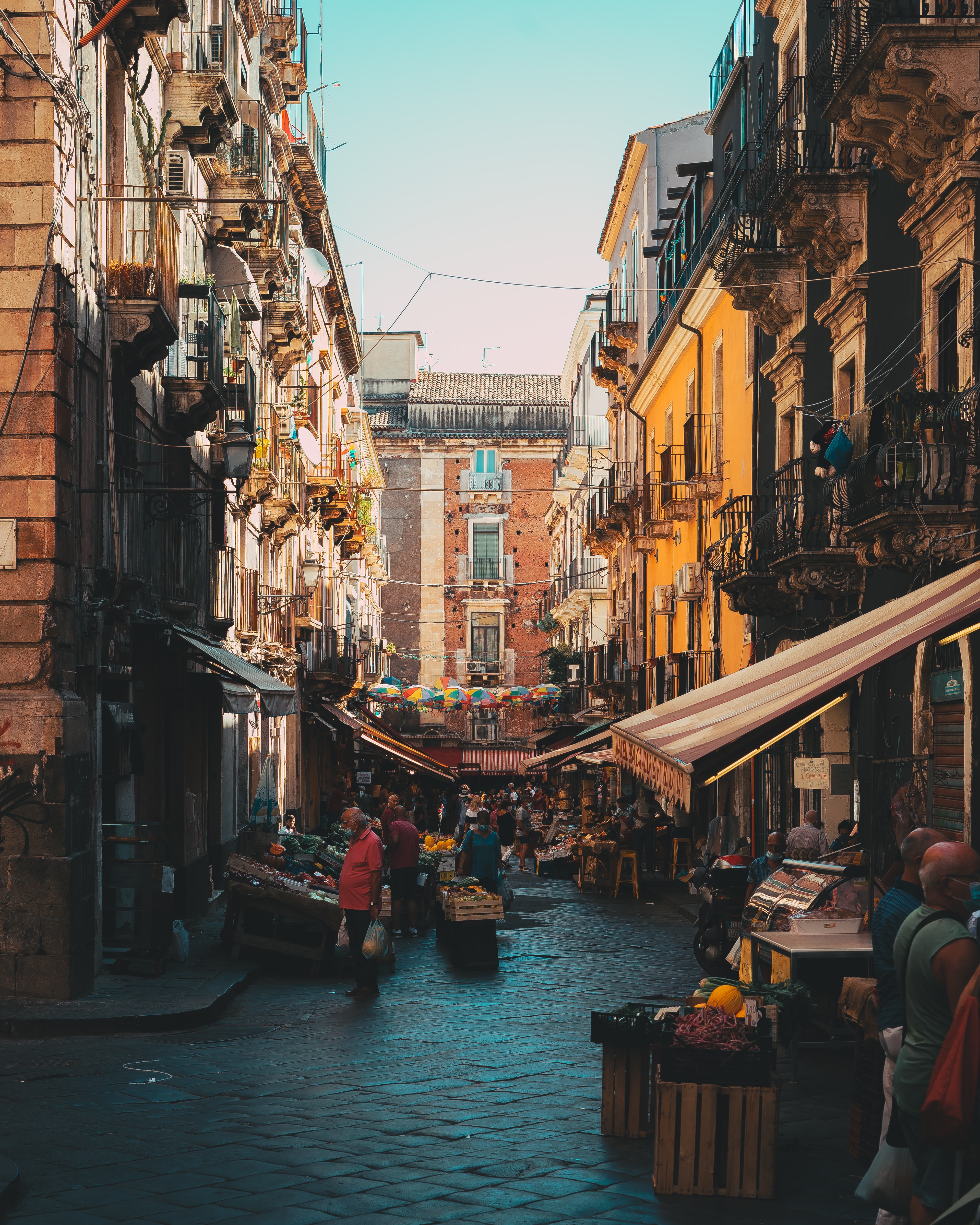 Sicilian fish market